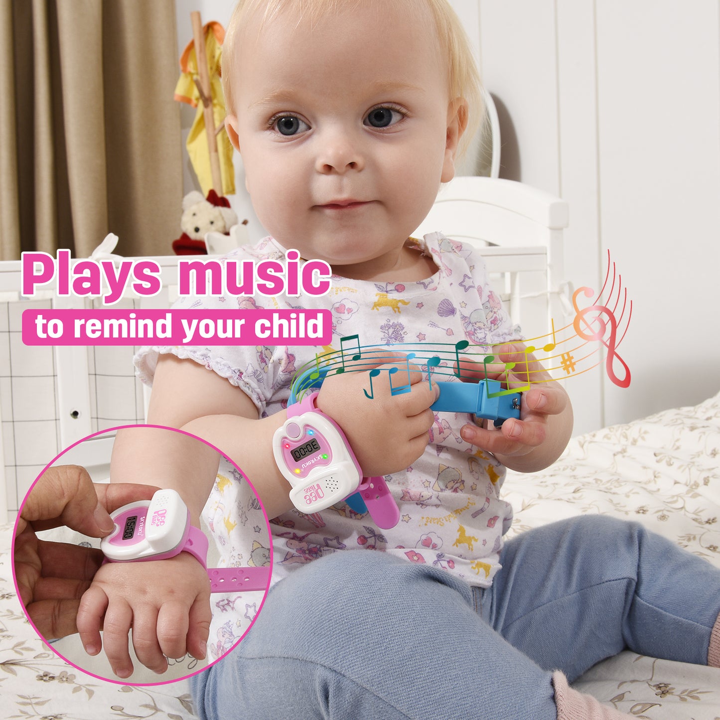 Potty Training Watch - Pink