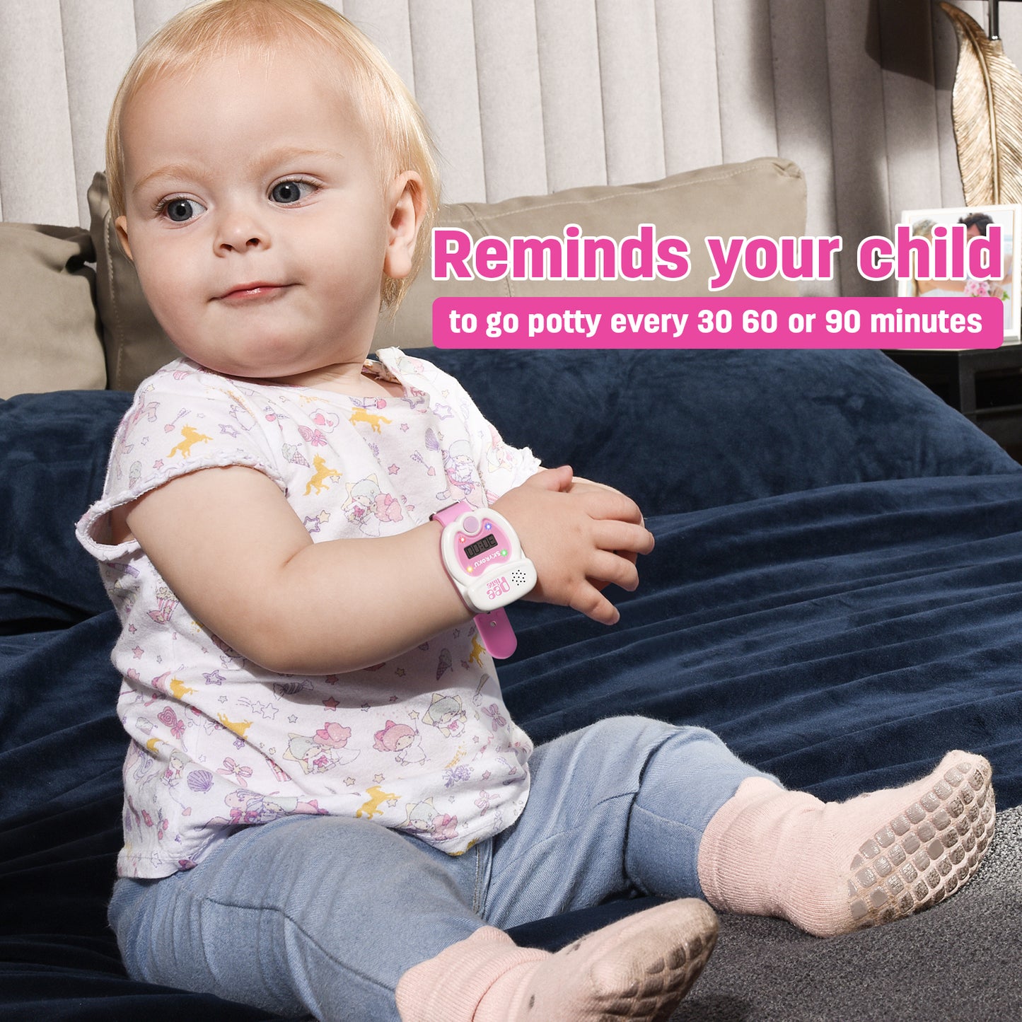 Potty Training Watch - Pink