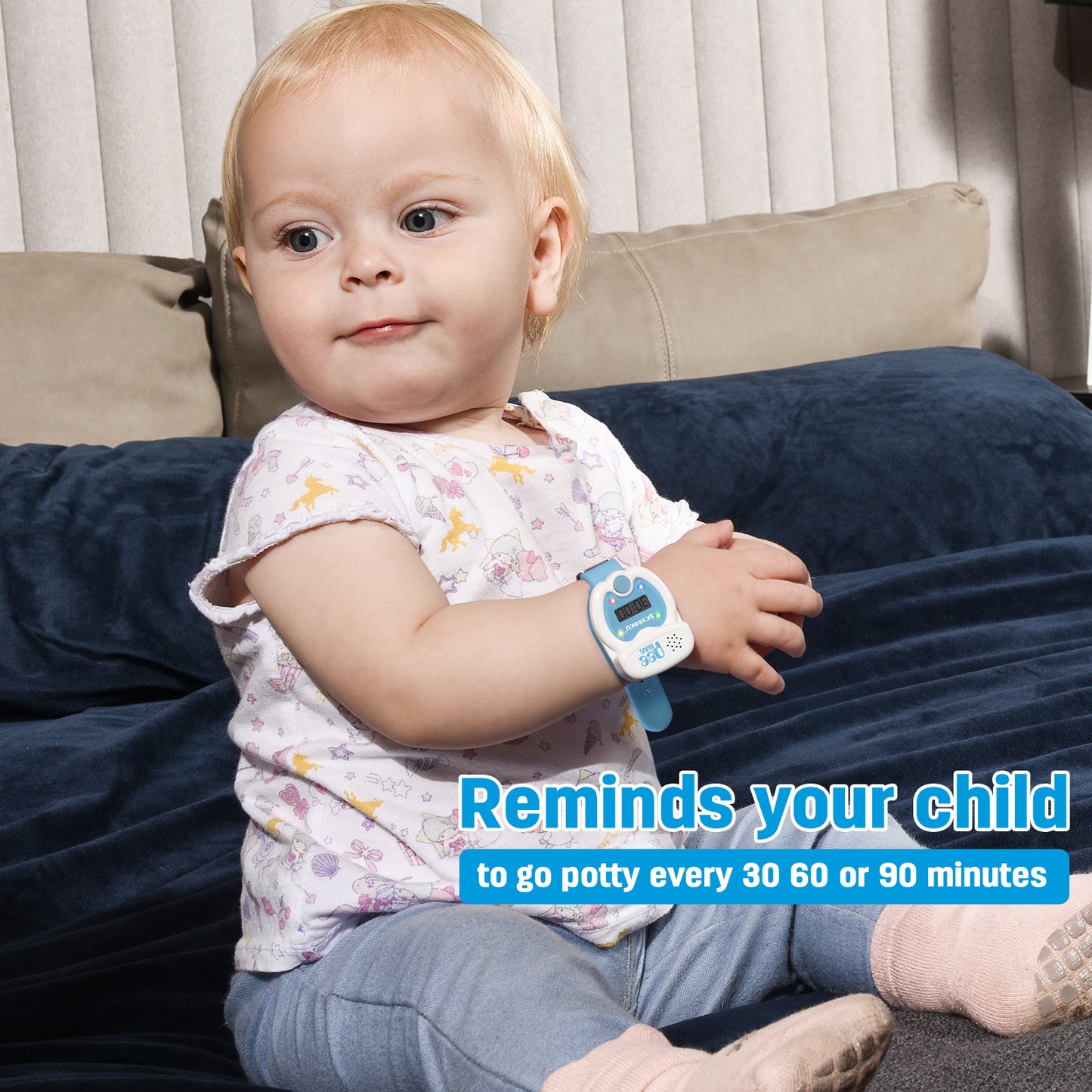 Potty Training Watch - Blue