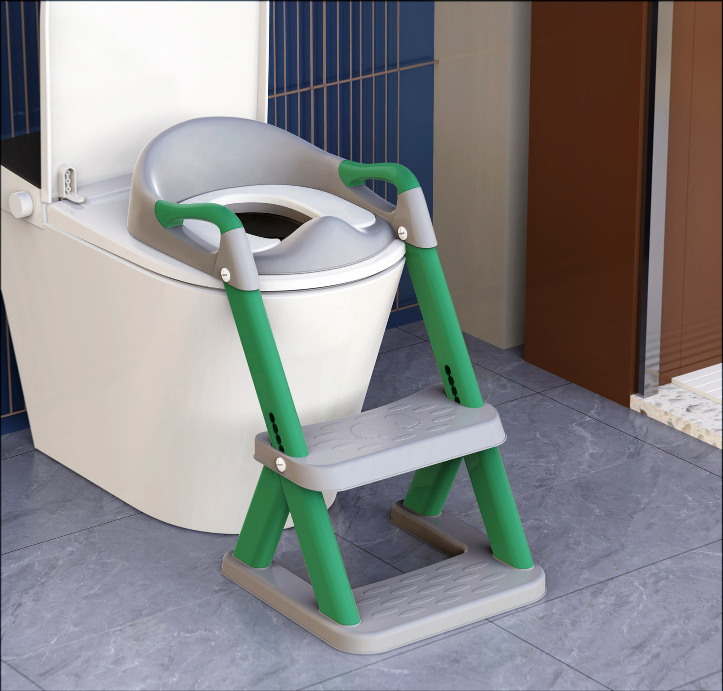 Emerald Green New Triangular Toddler Toilet Seat