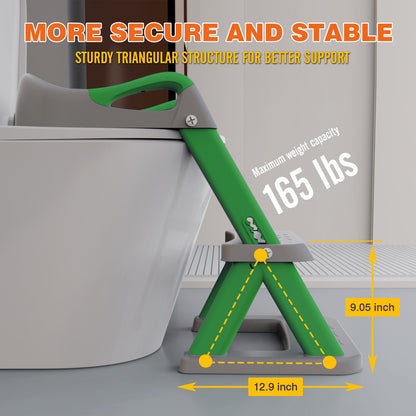 Emerald Green 8868 New Triangular Toddler Toilet Seat