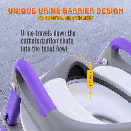 Lavender Purple 8868 New Triangular Toddler Toilet Seat