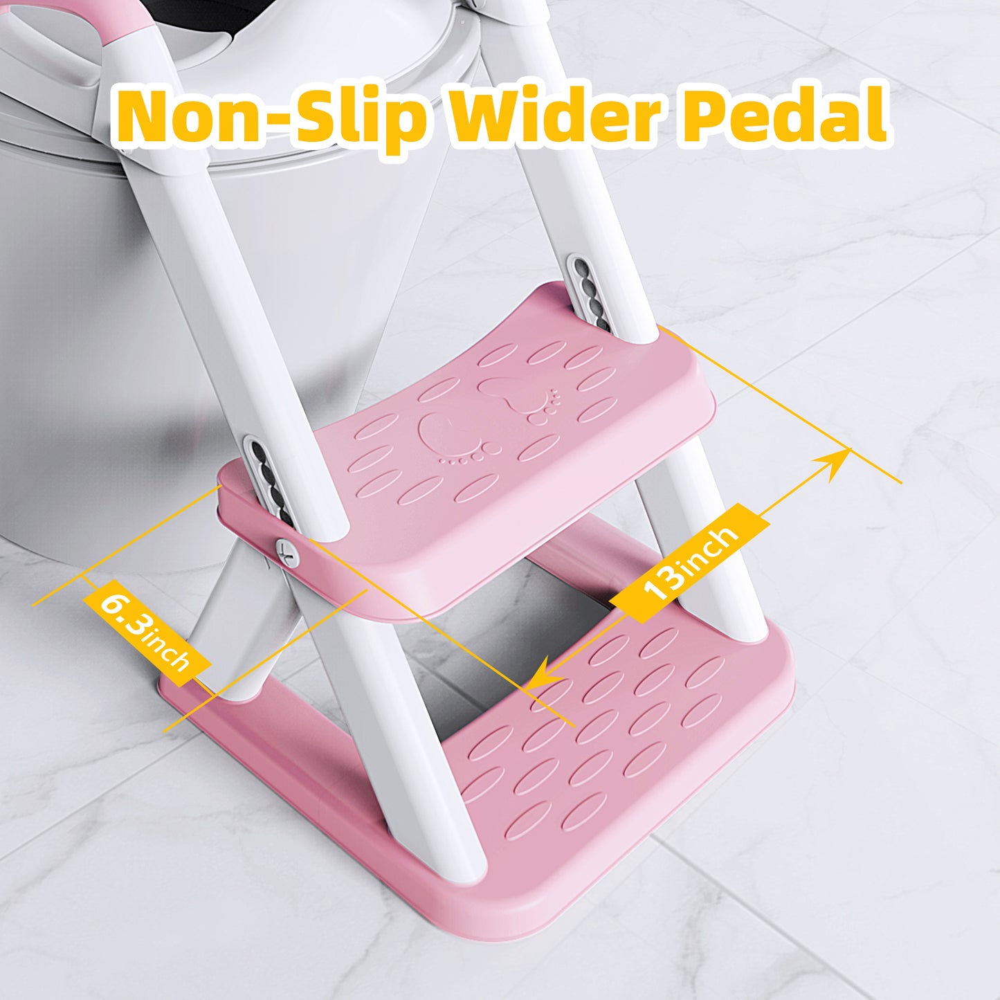 Pink 8868 New Triangular Toddler Toilet Seat