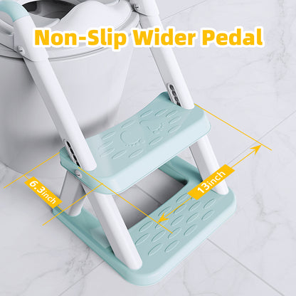 Light Blue 8868 New Triangular Toddler Toilet Seat