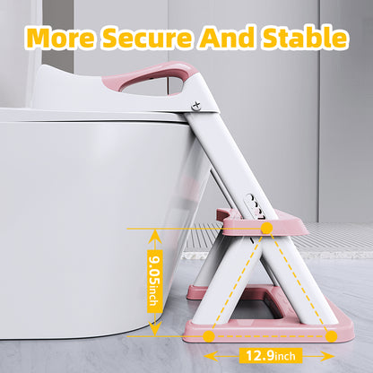 Pink 8868 New Triangular Toddler Toilet Seat