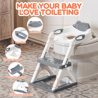 8899-Grey Potty Training Seat