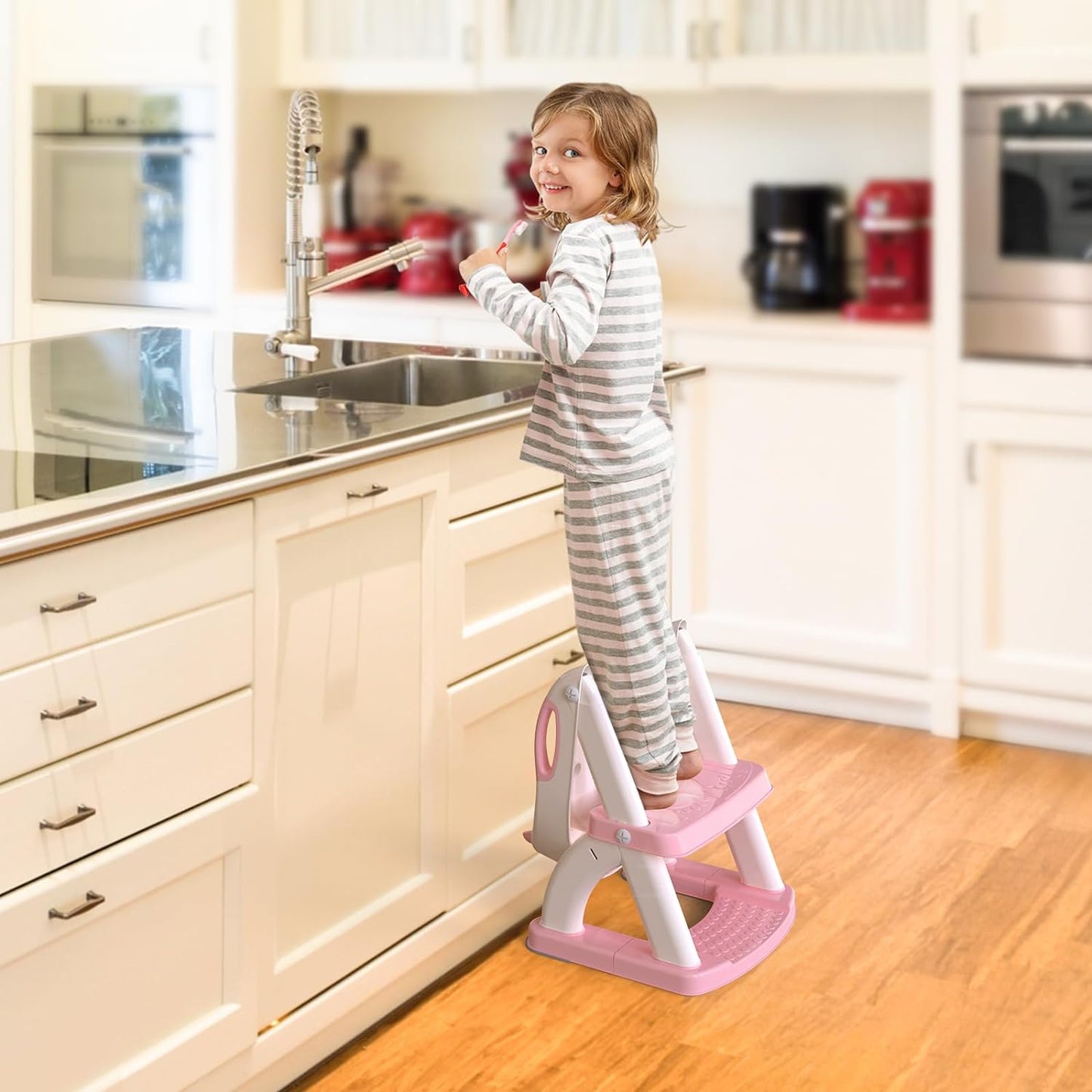 Pale Pink 8898 New Sector-Shape Toddler Toilet Seat