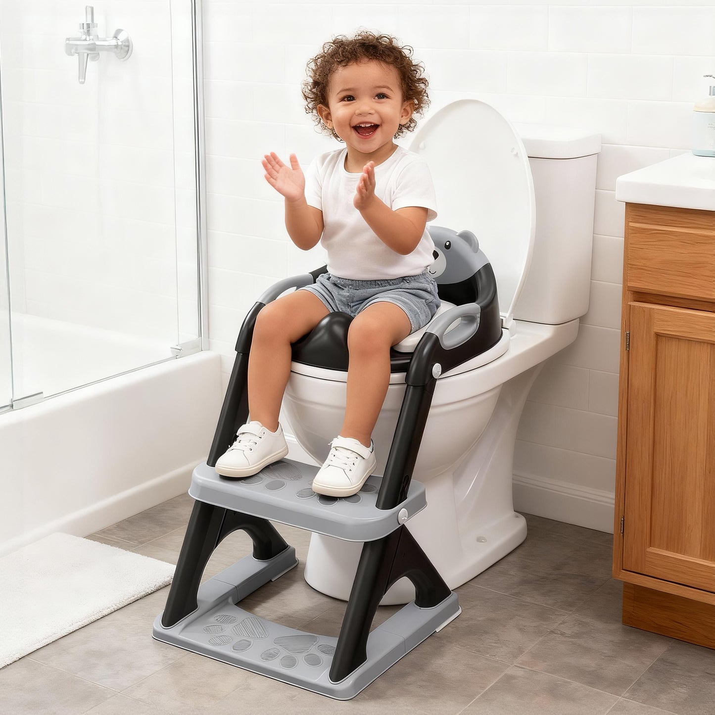 Potty Training Seat, SKYROKU Upgrade Toddler Toilet Seat for Kids
