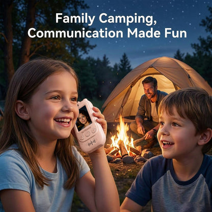 Video Walkie Talkies for Kids (Blue + Pink)