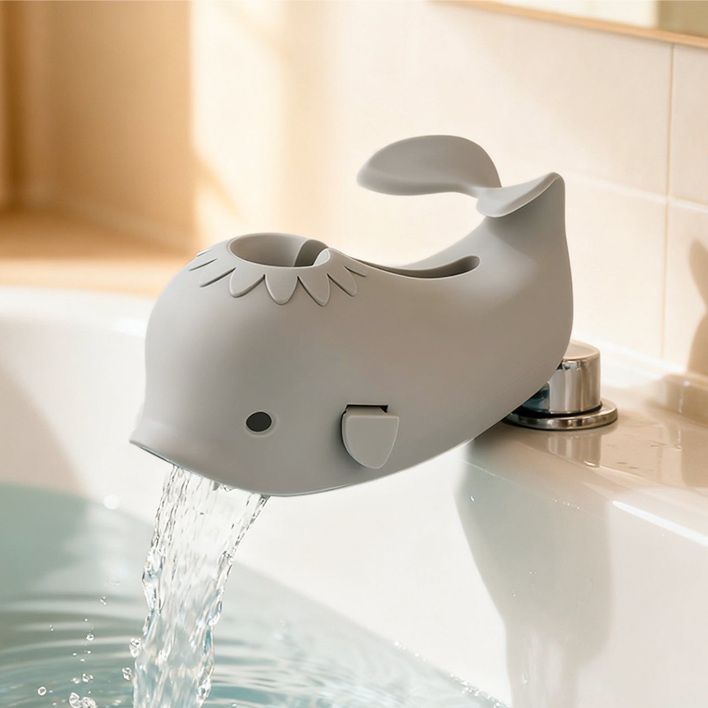 SKYROKU Toddler Faucet Extender & Bathtub Spout Cover Set