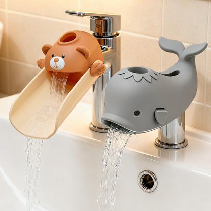 SKYROKU Toddler Faucet Extender & Bathtub Spout Cover Set