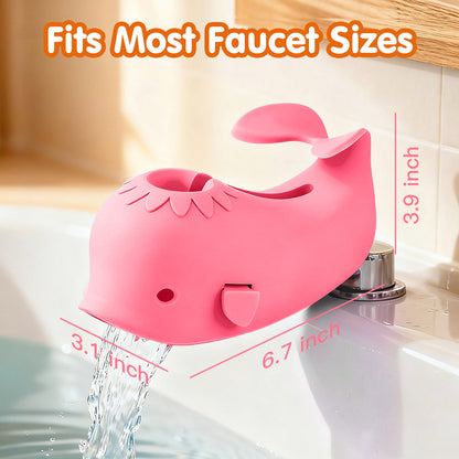 SKYROKU Toddler Faucet Extender & Bathtub Spout Cover Set