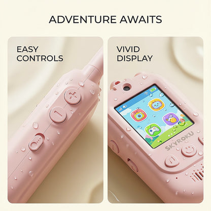 Video Walkie Talkies for Kids (Pink + Pink)