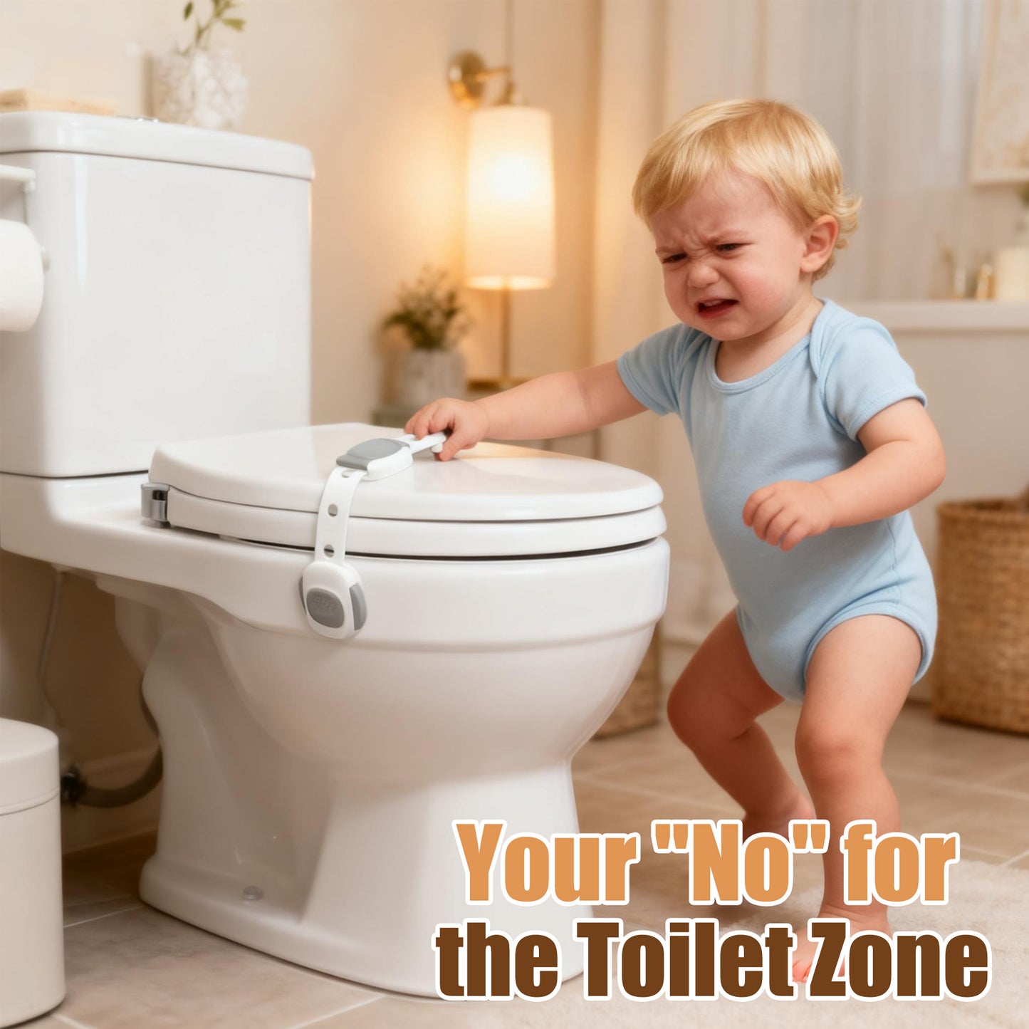 Baby Proof Toilet Lock (2-Pack)