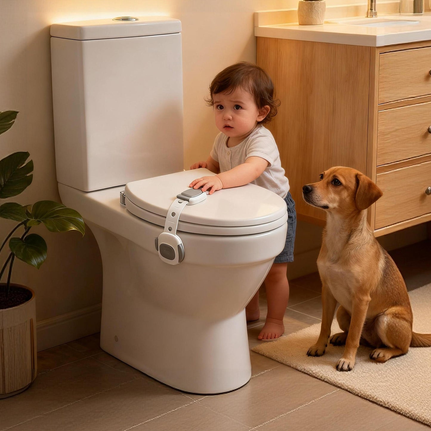 Baby Proof Toilet Lock (2-Pack)