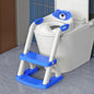 Sapphire Blue 8898 New Sector-Shape Toddelr Toilet Seat