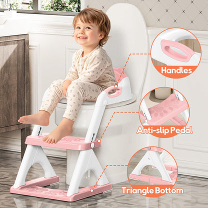 Potty Training Seat, SKYROKU Upgrade Toddler Toilet Seat for Kids