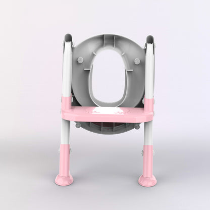 Pink Potty Training Seat with Ladder