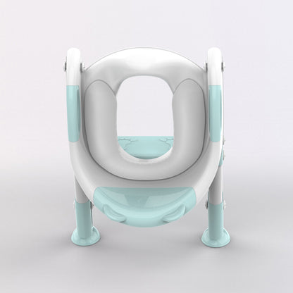 Blue Potty Training Seat with Ladder