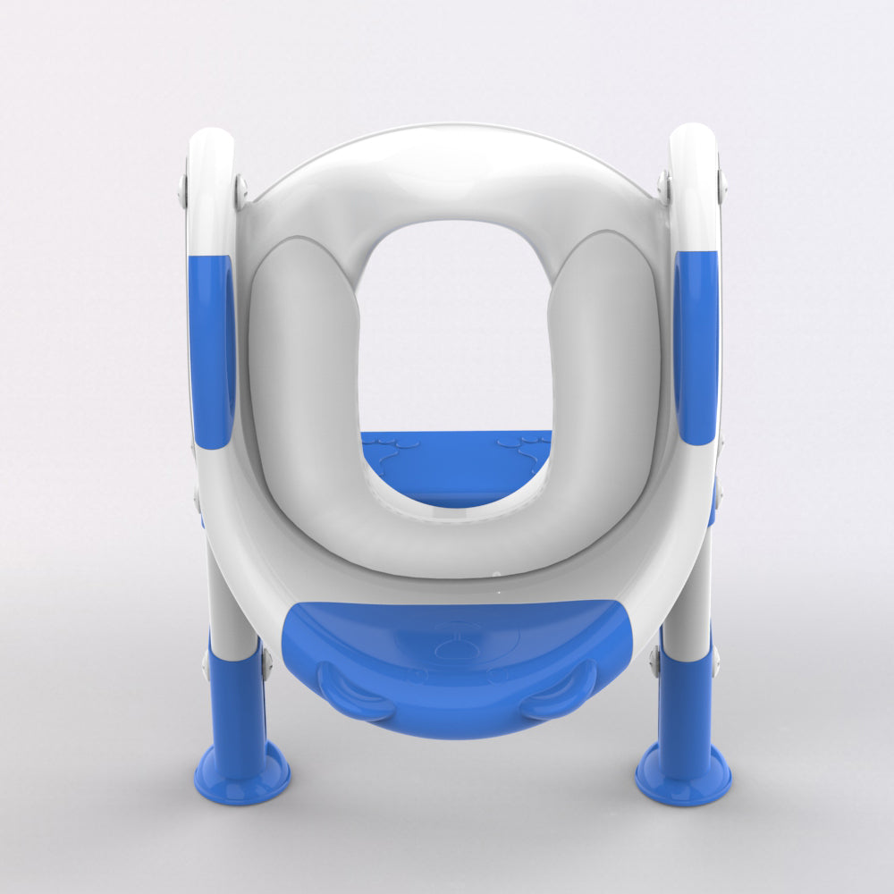 Navy Blue Potty Training Seat with Ladder