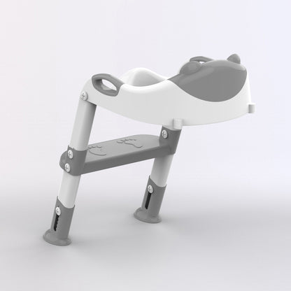Grey 8838  Potty Training Seat with Ladder