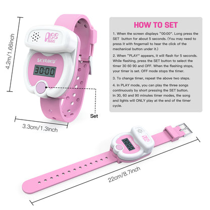 Potty Training Watch - Pink